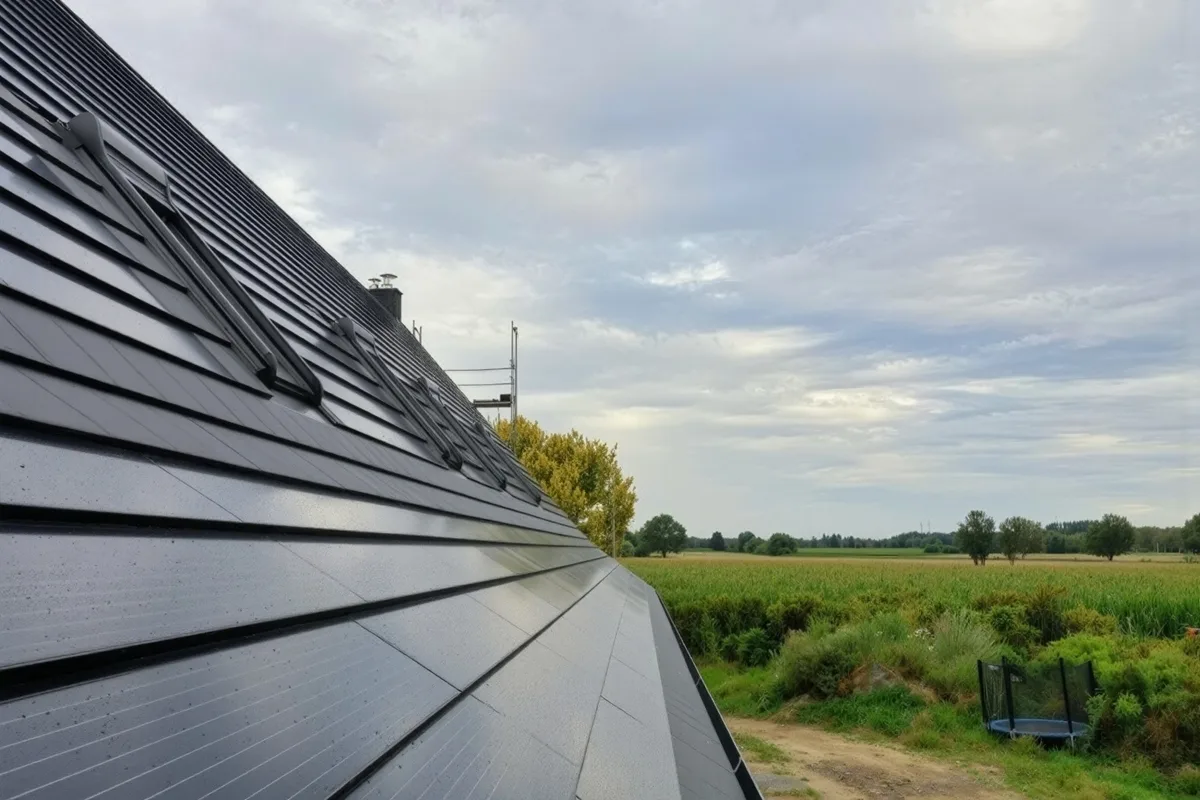 Nelskamp hotová střecha se solárními taškami 2