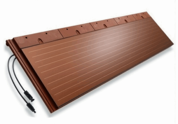 Solární Taška Nelskamp (5ti modul) PLANUM PV (červený)